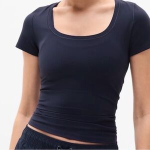 NWT Athleta Transcend Scoop Tee